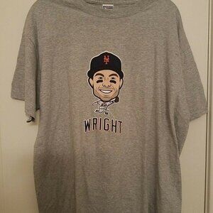 David Wright New York Mets T Shirt Jerzees Men's XL NEW